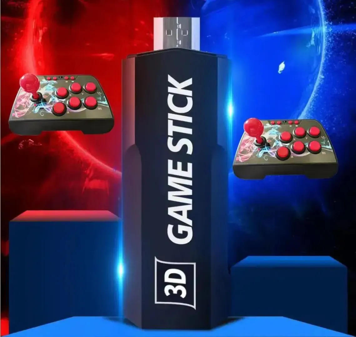 GameStick X2 Arcade | Consola Retro +20.000 Juegos con 2 Mandos Inalámbricos