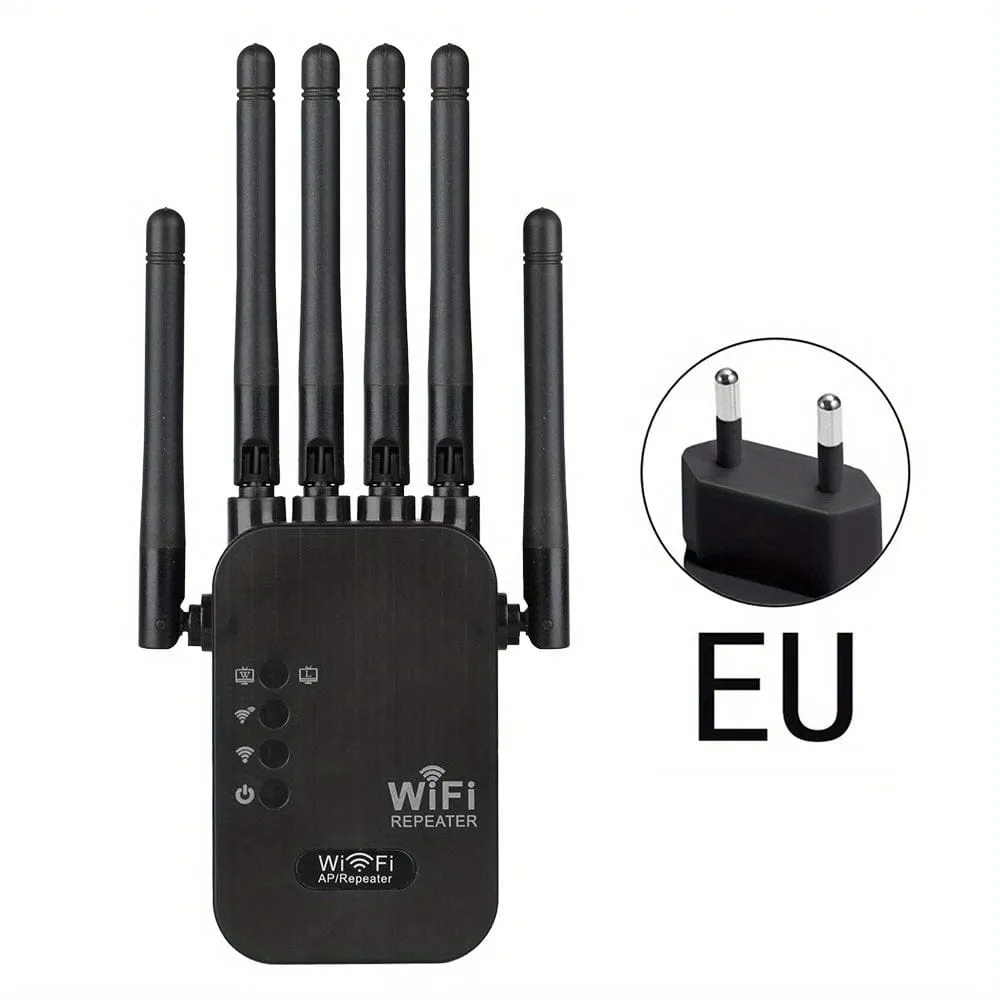 Repetidor WiFi 6 con 6 antenas – 1200Mbps