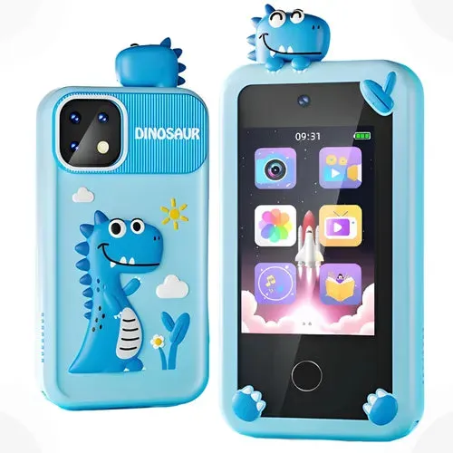 Teléfono Inteligente de Juguete para Niños – Cámara HD, Juegos Educativos y Aprendizaje Interactivo