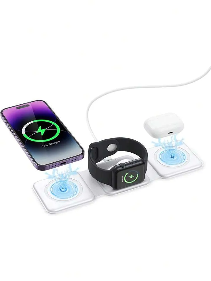 Cargador magnético 3 en 1