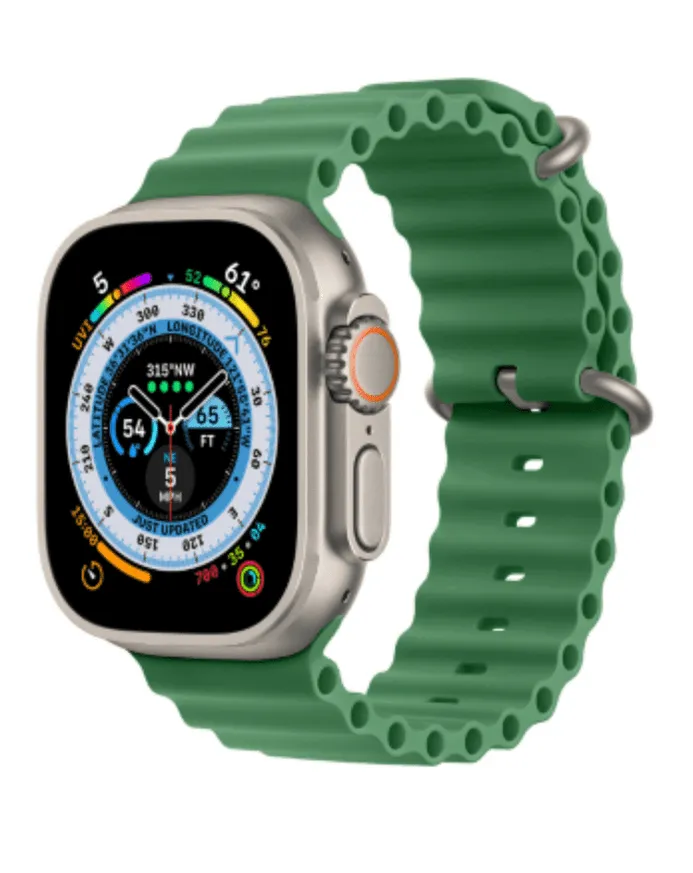 Smartwatch T900 Ultra 2 Bisel Plata