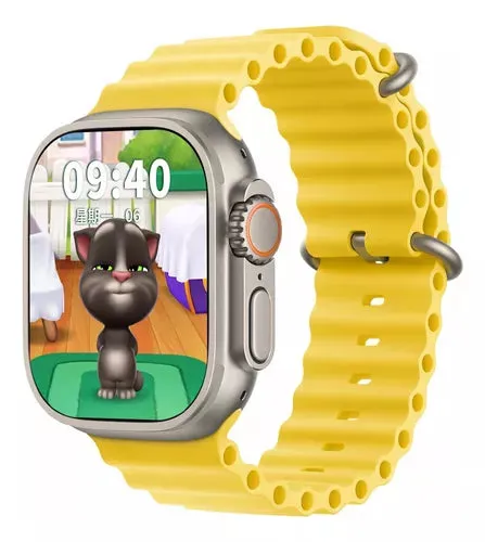 Smartwatch T900 Ultra 2 Bisel Plata