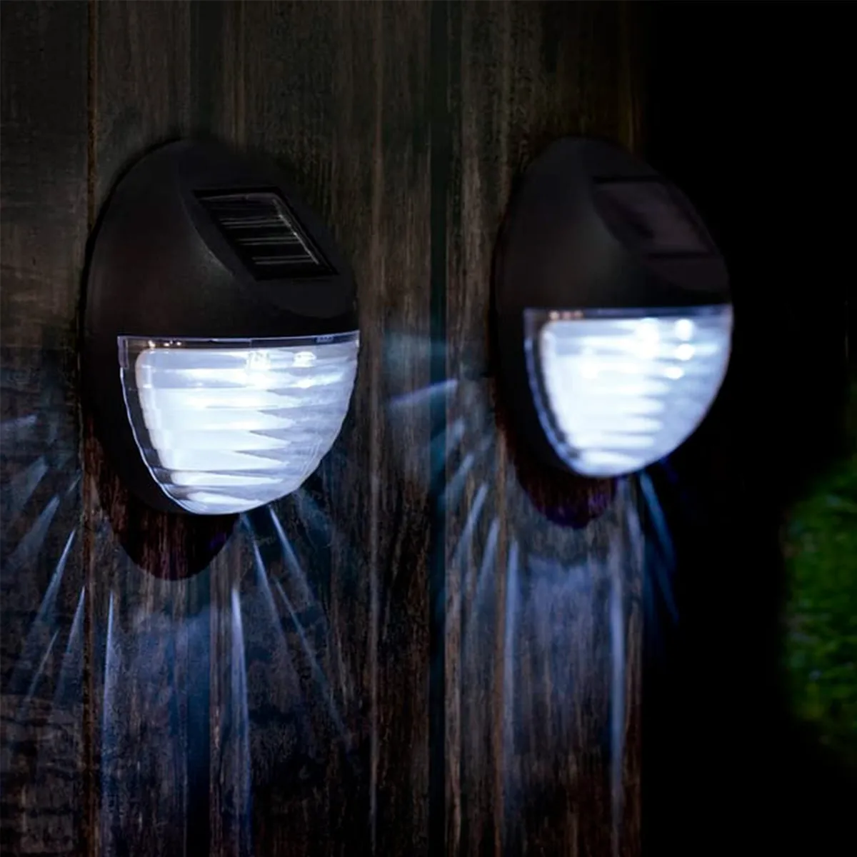 Foco Led Solar Redondo