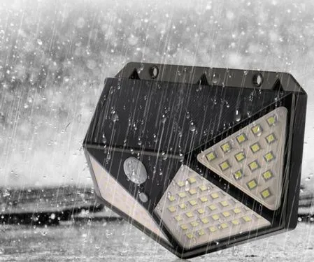 Foco LED Solar con Sensor de Movimiento 