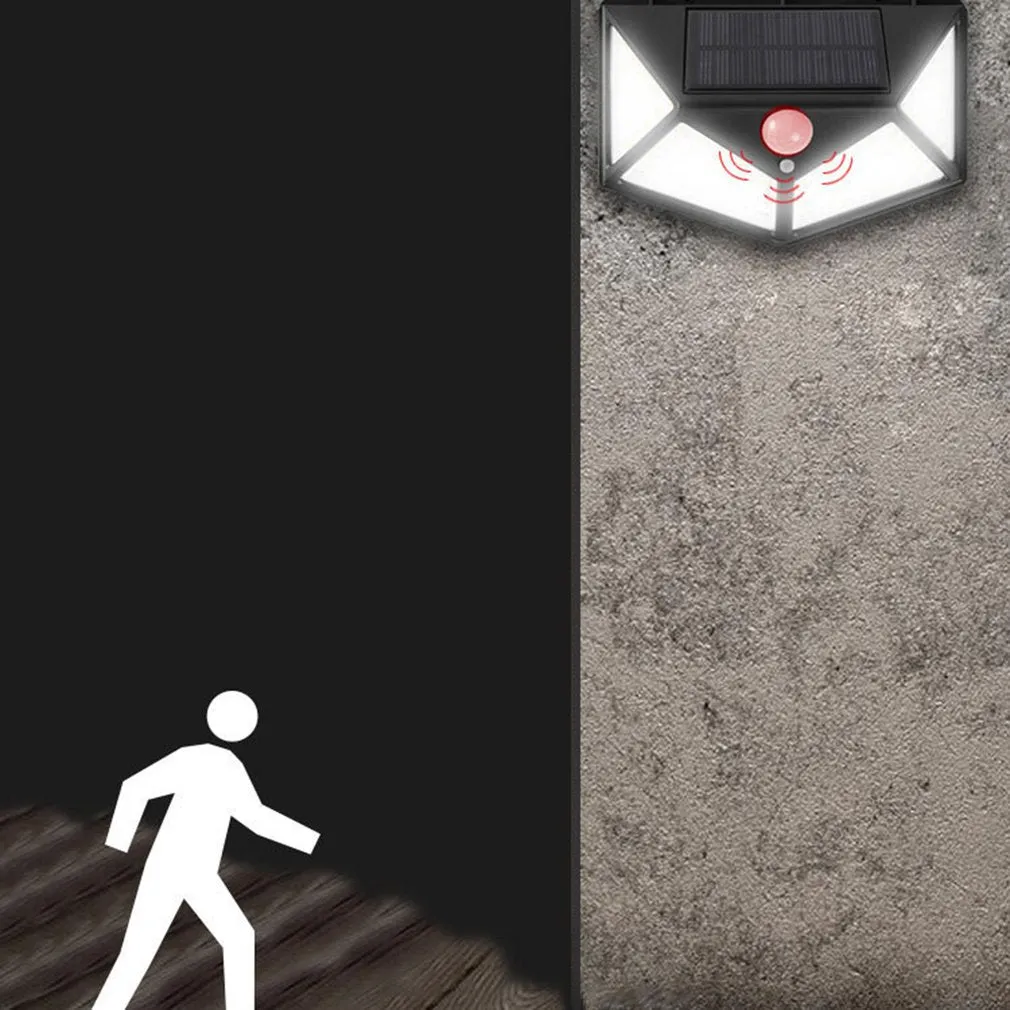 Foco LED Solar con Sensor de Movimiento 