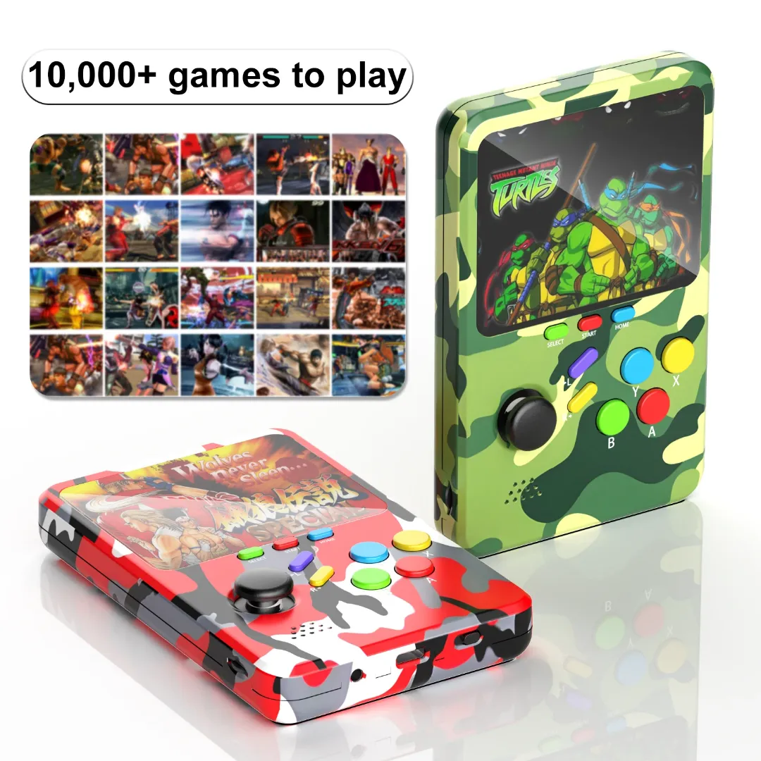 Consola Retro Portátil Q2 con Más de 10.000 Juegos – Emuladores PS1, Nintendo, Sega y Arcade