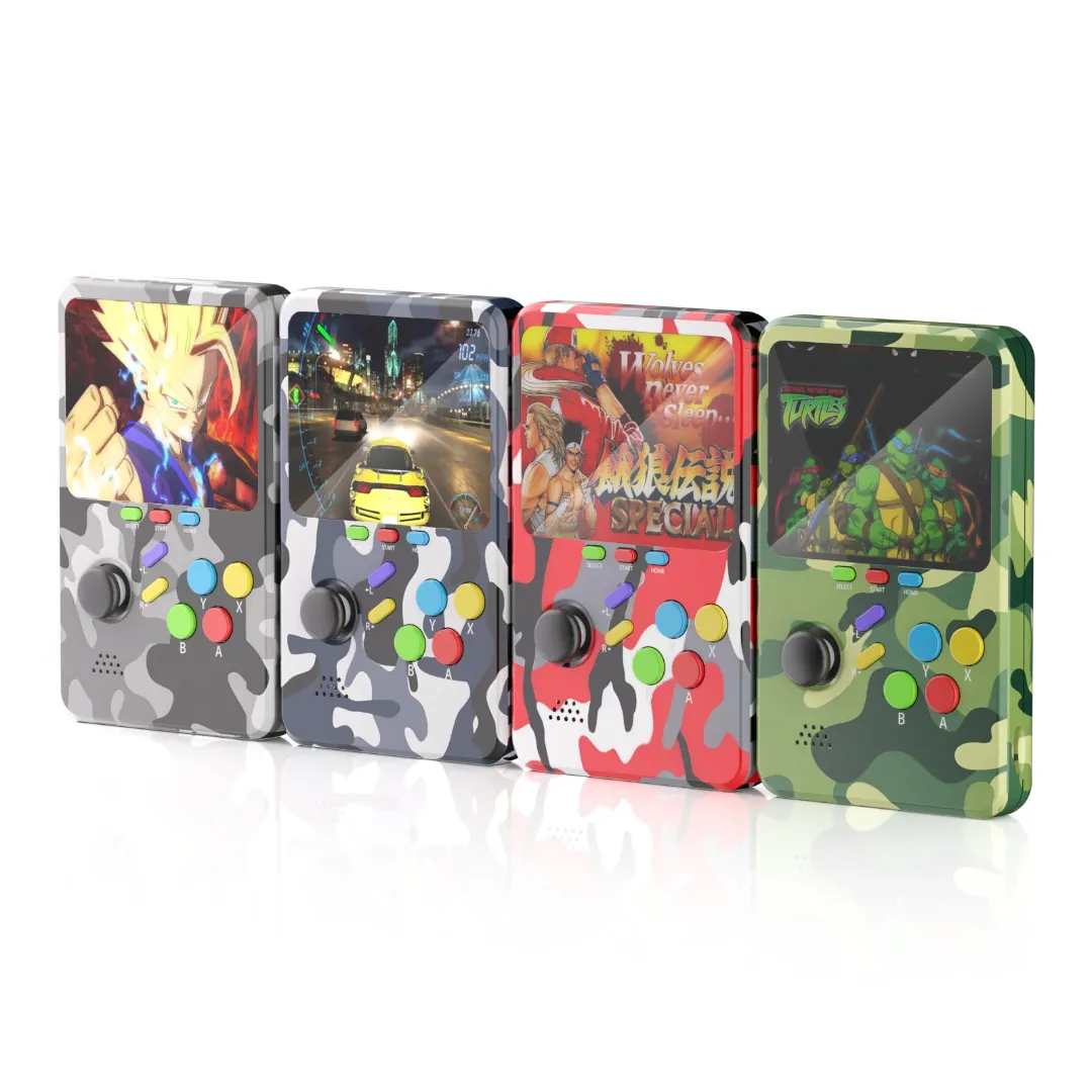 Consola Retro Portátil Q2 con Más de 10.000 Juegos – Emuladores PS1, Nintendo, Sega y Arcade