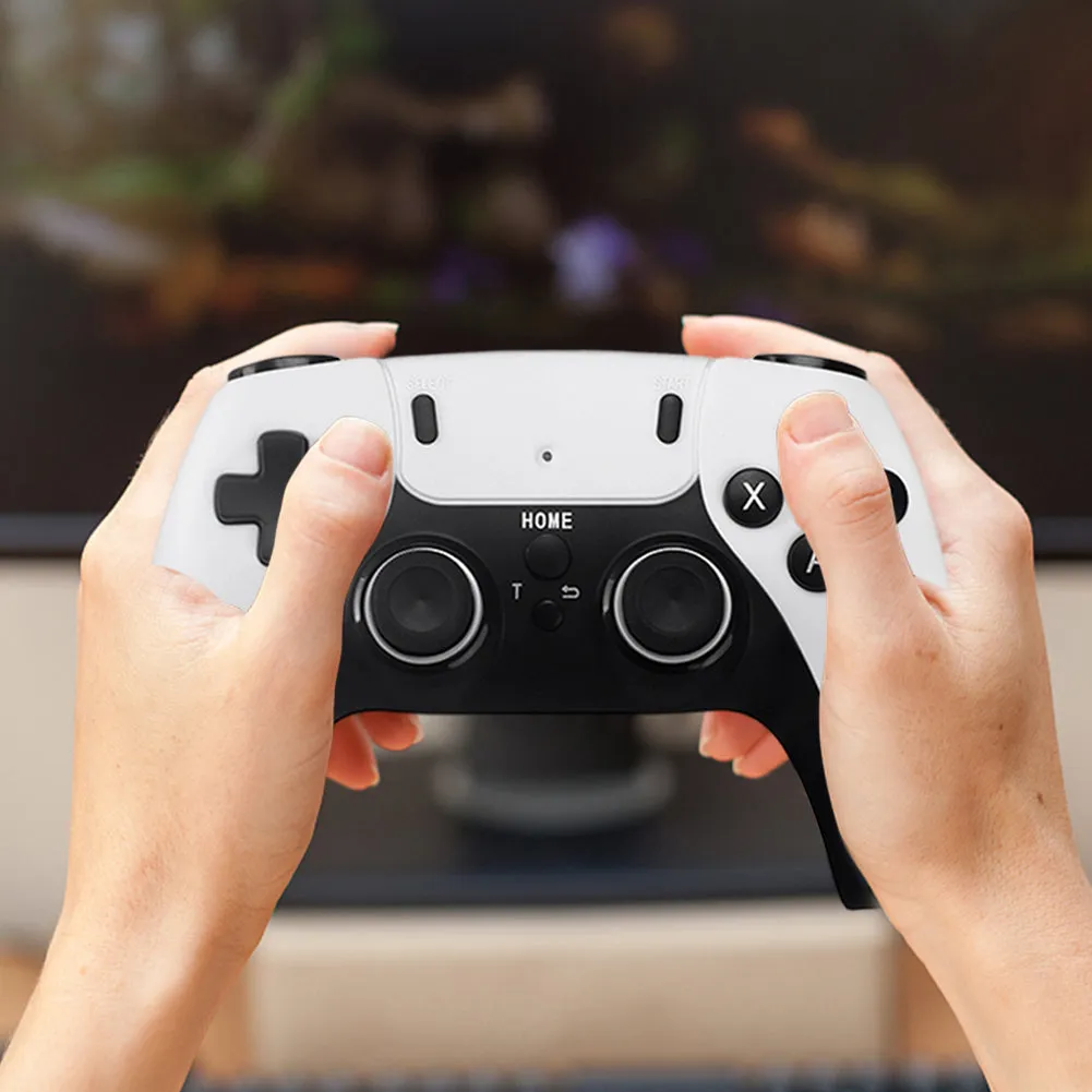 Mandos Inalámbricos Genéricos Estilo PS5 – Compatibles con PC, Android TV y Consolas Retro (GD10 PRO/X2 PLUS MAX/M15 Pro)