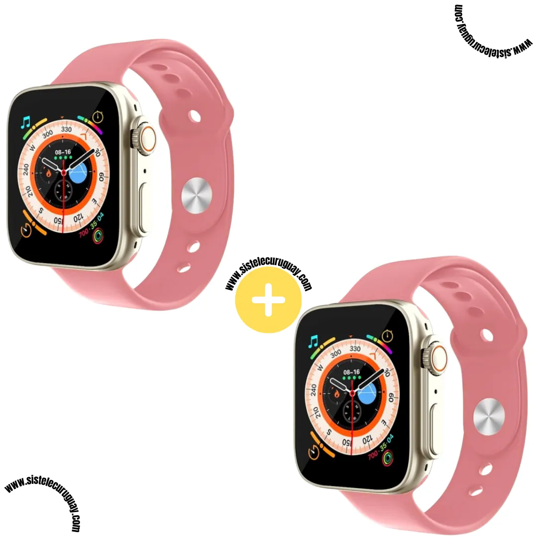 Pack x2 Smart Bracelet D20 Ultra con Monitor Cardíaco, Funciones Deportivas y Notificaciones | Compatible iOS y Android