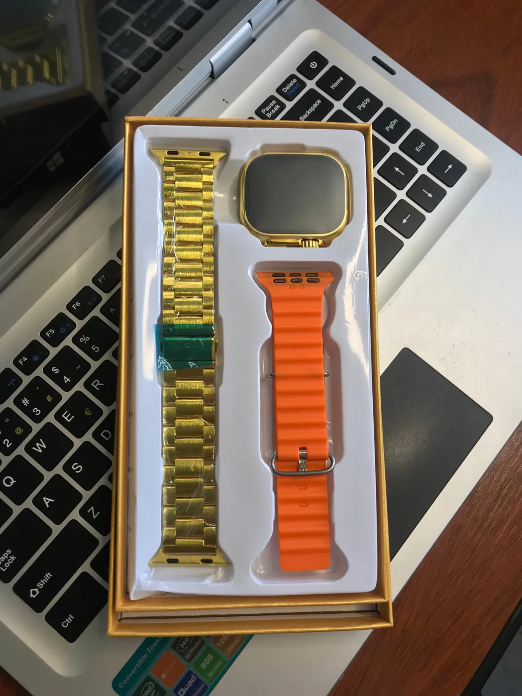 Smartwatch HK9 Ultra Max Serie 9 con Dos Mallas | Llamadas, Salud y Notificaciones Inteligentes