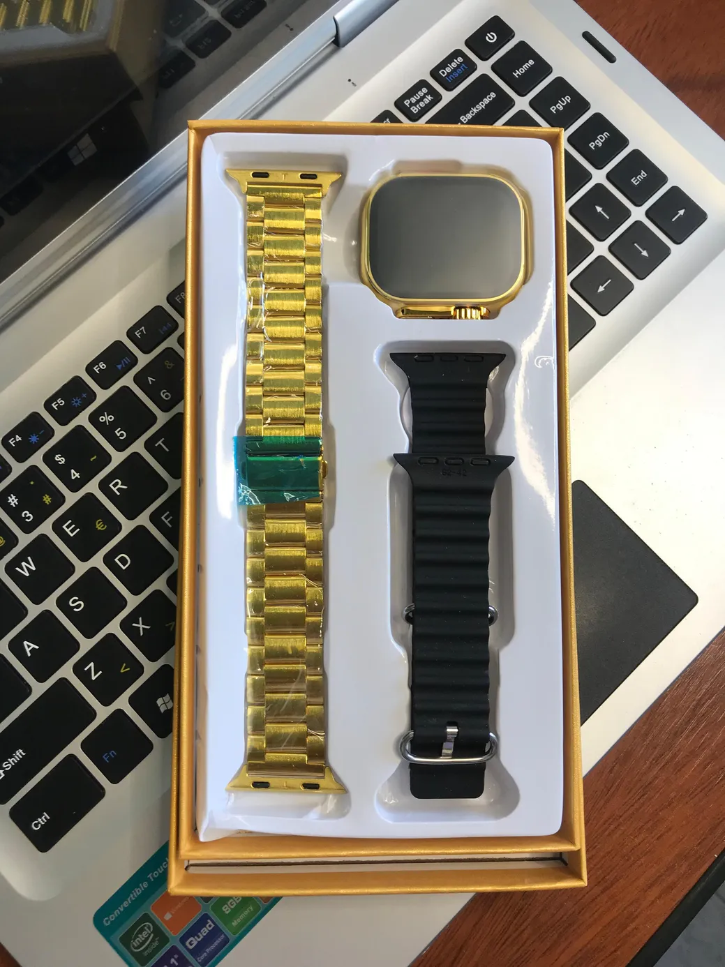 Smartwatch HK9 Ultra Max Serie 9 con Dos Mallas | Llamadas, Salud y Notificaciones Inteligentes