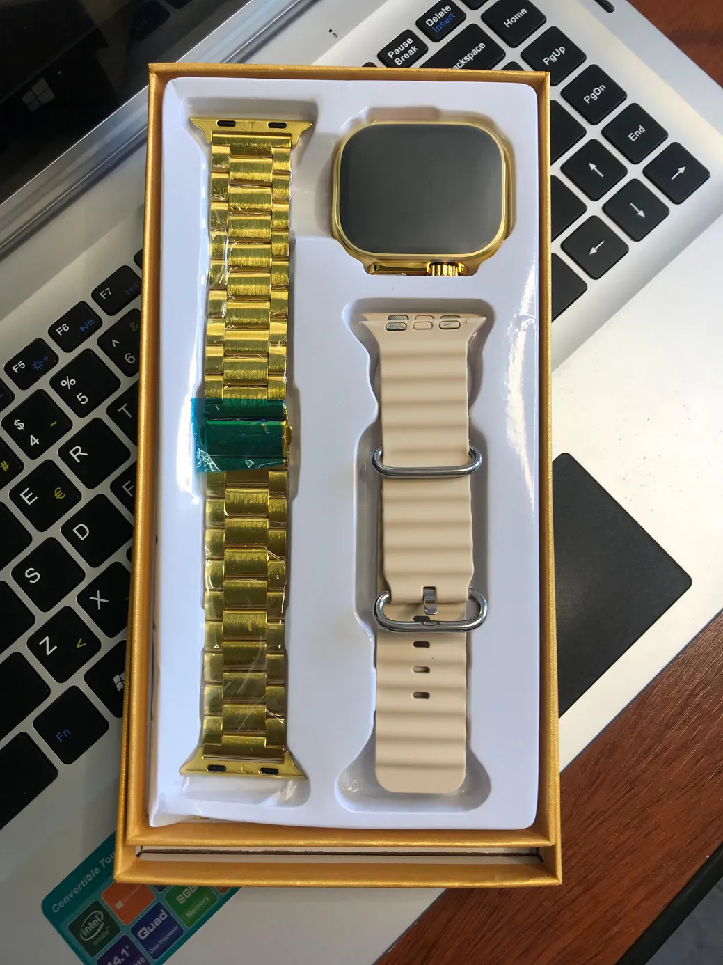 Smartwatch HK9 Ultra Max Serie 9 con Dos Mallas | Llamadas, Salud y Notificaciones Inteligentes