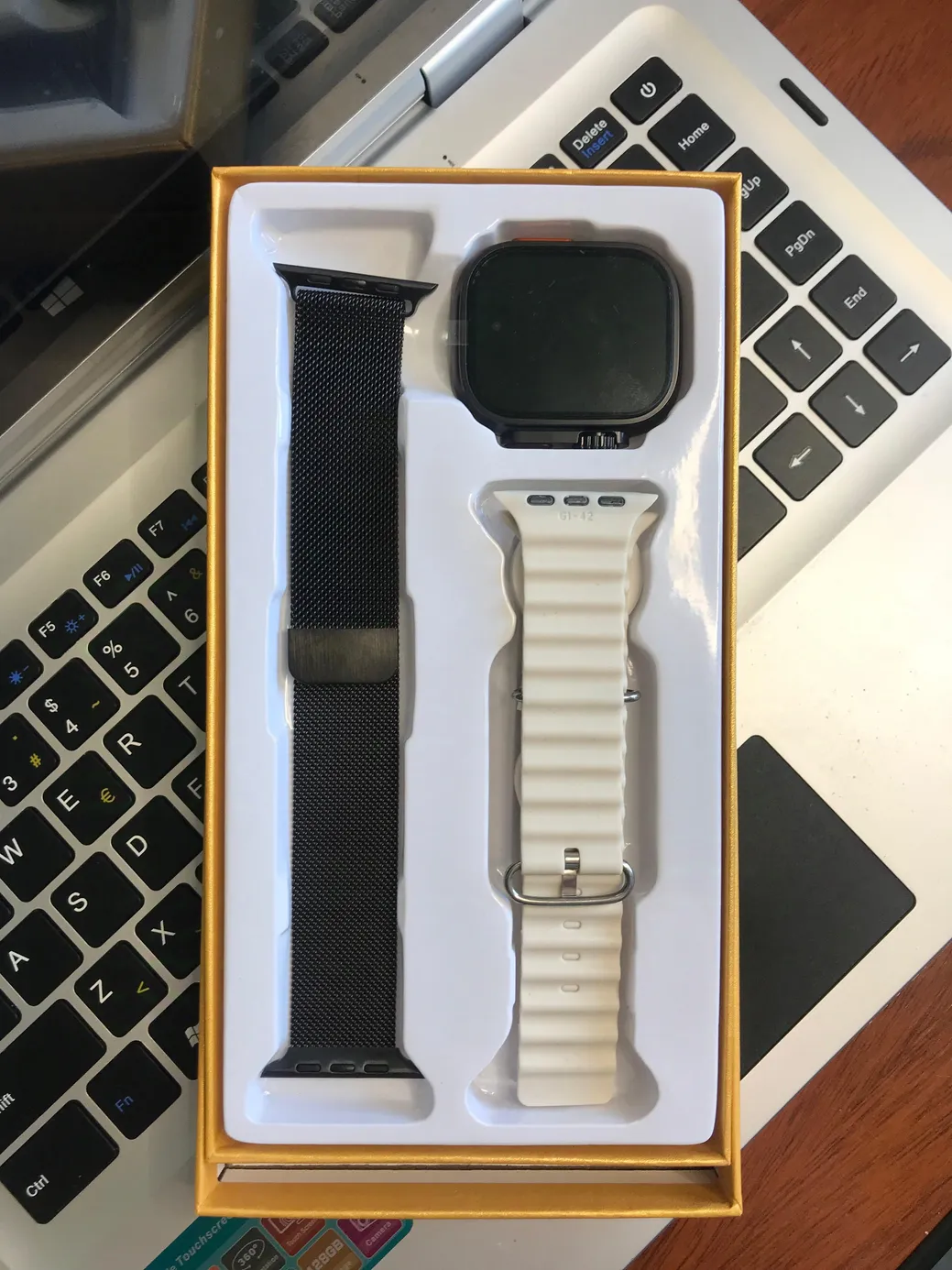 Smartwatch HK9 Ultra Max Serie 9 con Dos Mallas | Llamadas, Salud y Notificaciones Inteligentes