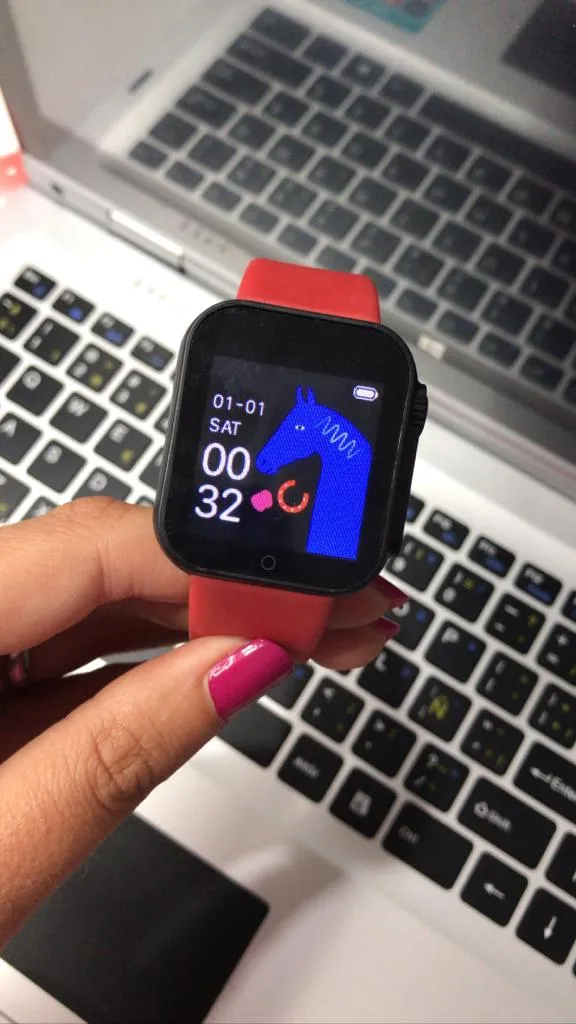 Smart Bracelet D20 Ultra con Monitor Cardíaco, Presión Arterial y Control Deportivo | Compatible iOS y Android