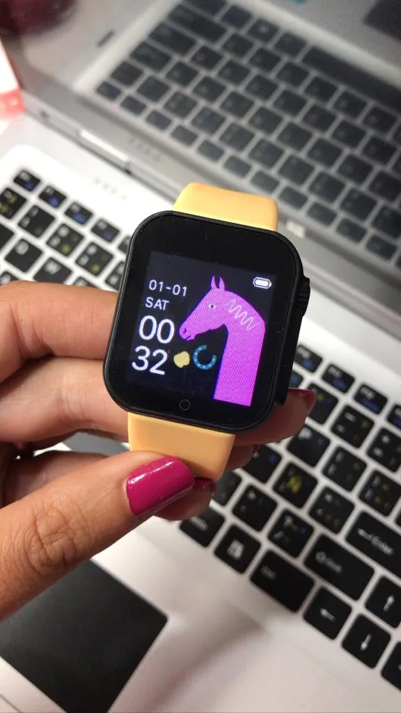 Smart Bracelet D20 Ultra con Monitor Cardíaco, Presión Arterial y Control Deportivo | Compatible iOS y Android