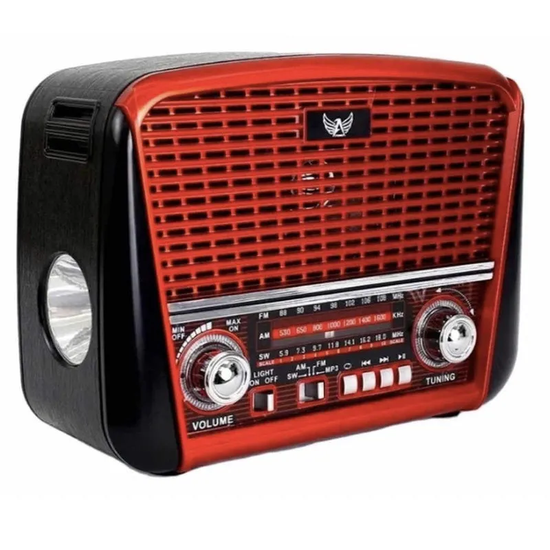 Radio retro Ec008 Am/Fm Usb, Bluetooth