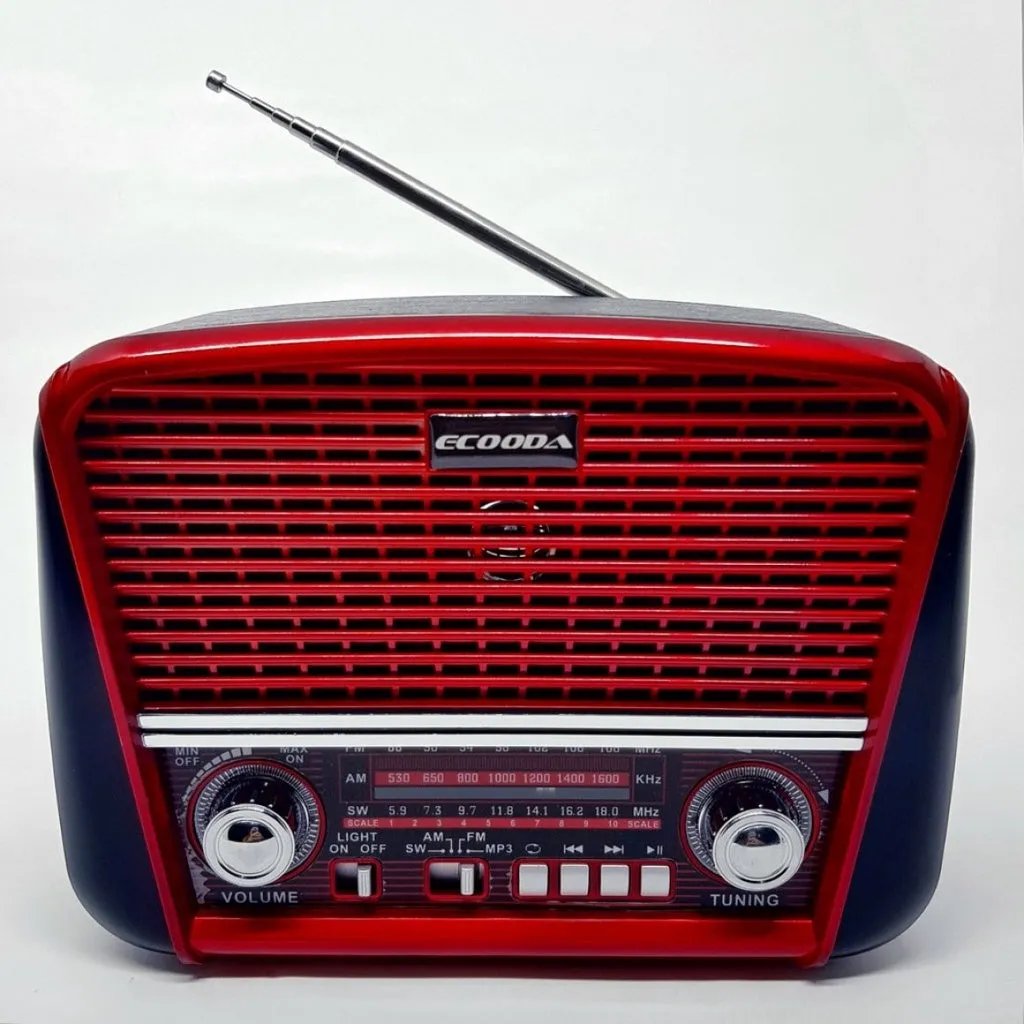 Radio retro Ec008 Am/Fm Usb, Bluetooth