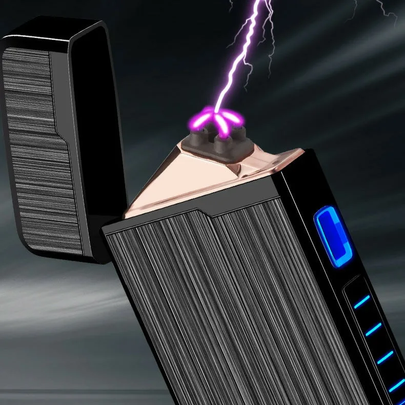 Encendedor Eléctrico USB Recargable para Cigarrillos – Antiviento y Ecológico