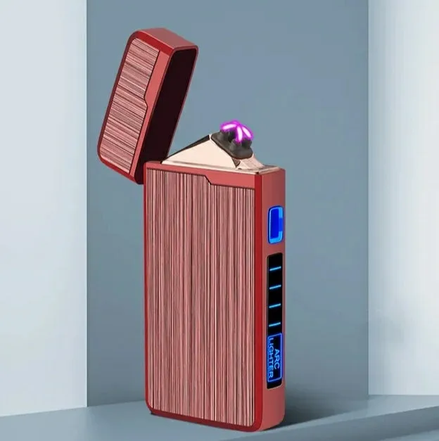 Encendedor Eléctrico USB Recargable para Cigarrillos – Antiviento y Ecológico