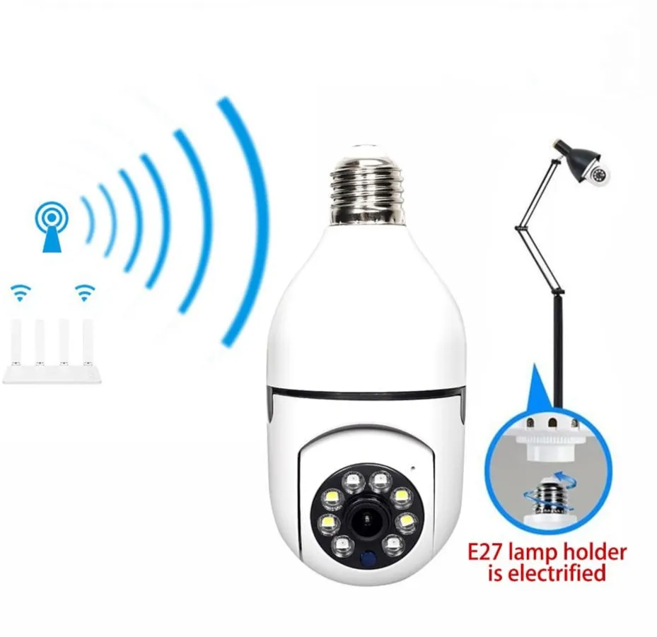 Camara E27 Ip Wifi 360