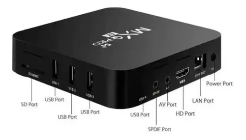 TV BOX MXQ PRO 4K 5G ANDROID 12.0 4 GB - 512 GB