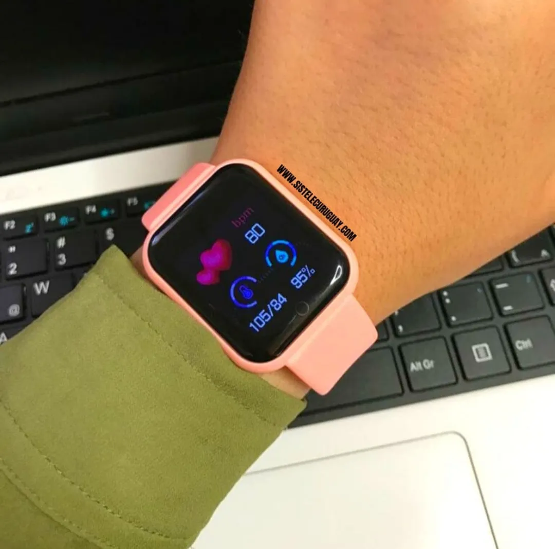 Smart Bracelet D20 PRO con Monitor Cardíaco, Presión Arterial y Control Deportivo | Compatible iOS y Android