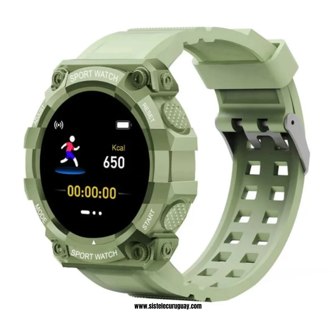 Smartwatch Sport Watch con Monitor Cardíaco, Presión Arterial y Control Deportivo | Compatible iOS y Android