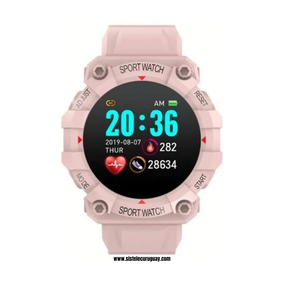 Smartwatch Sport Watch con Monitor Cardíaco, Presión Arterial y Control Deportivo | Compatible iOS y Android