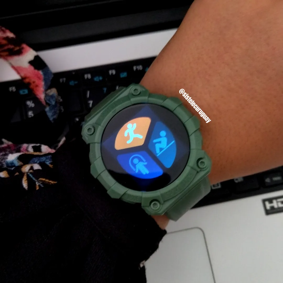 Smartwatch Sport Watch con Monitor Cardíaco, Presión Arterial y Control Deportivo | Compatible iOS y Android