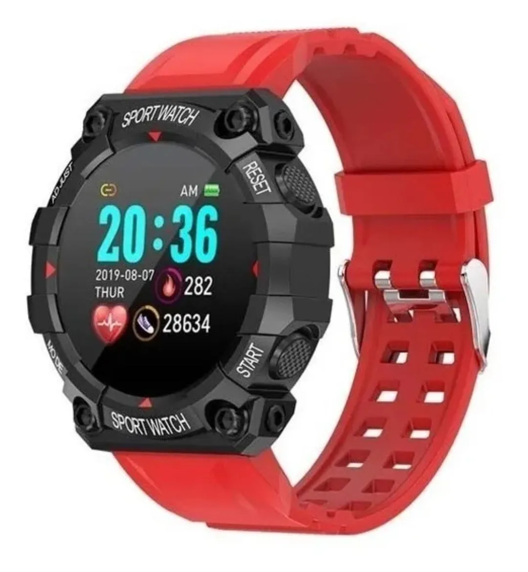 Smartwatch Sport Watch con Monitor Cardíaco, Presión Arterial y Control Deportivo | Compatible iOS y Android