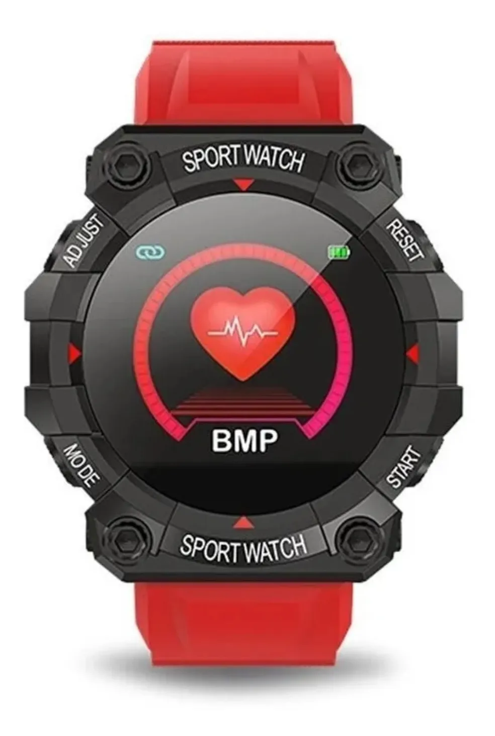 Smartwatch Sport Watch con Monitor Cardíaco, Presión Arterial y Control Deportivo | Compatible iOS y Android