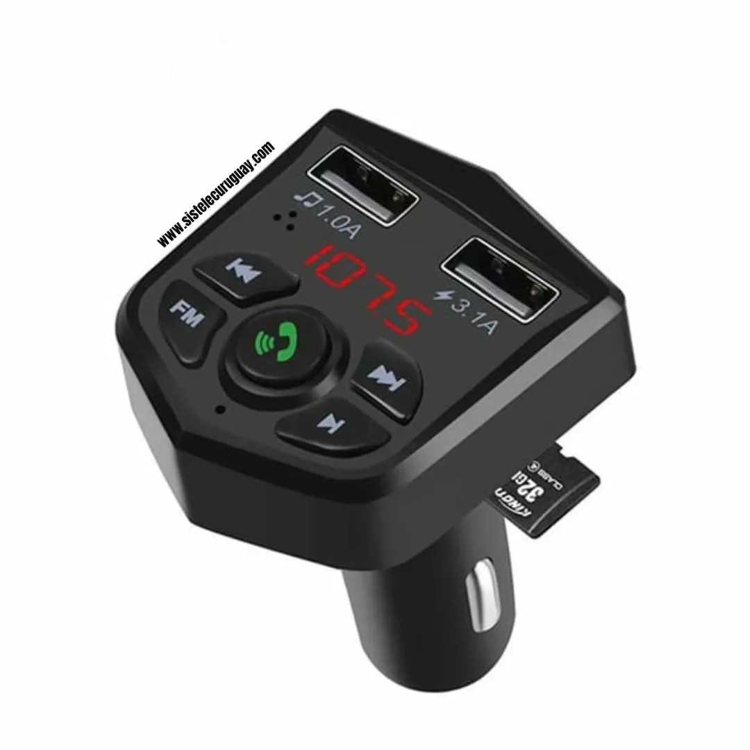 Transmisor de radio FM Bluetooth