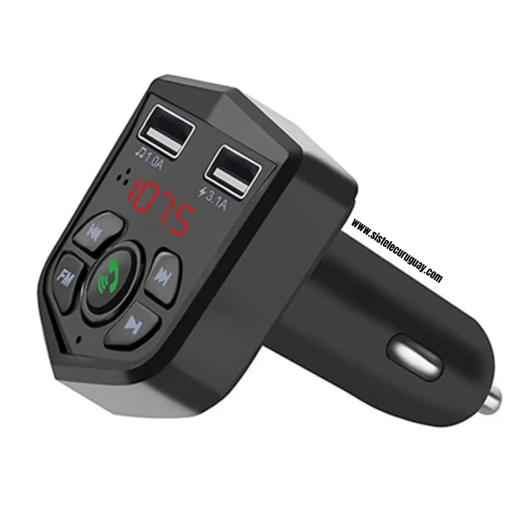 Transmisor de radio FM Bluetooth