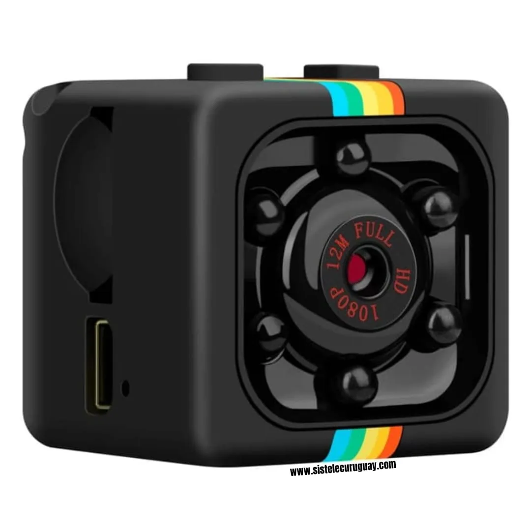 Mini Cámara SQ11 HD 960P con Detección de Movimiento y Visión Nocturna – Grabación Compacta sin WiFi