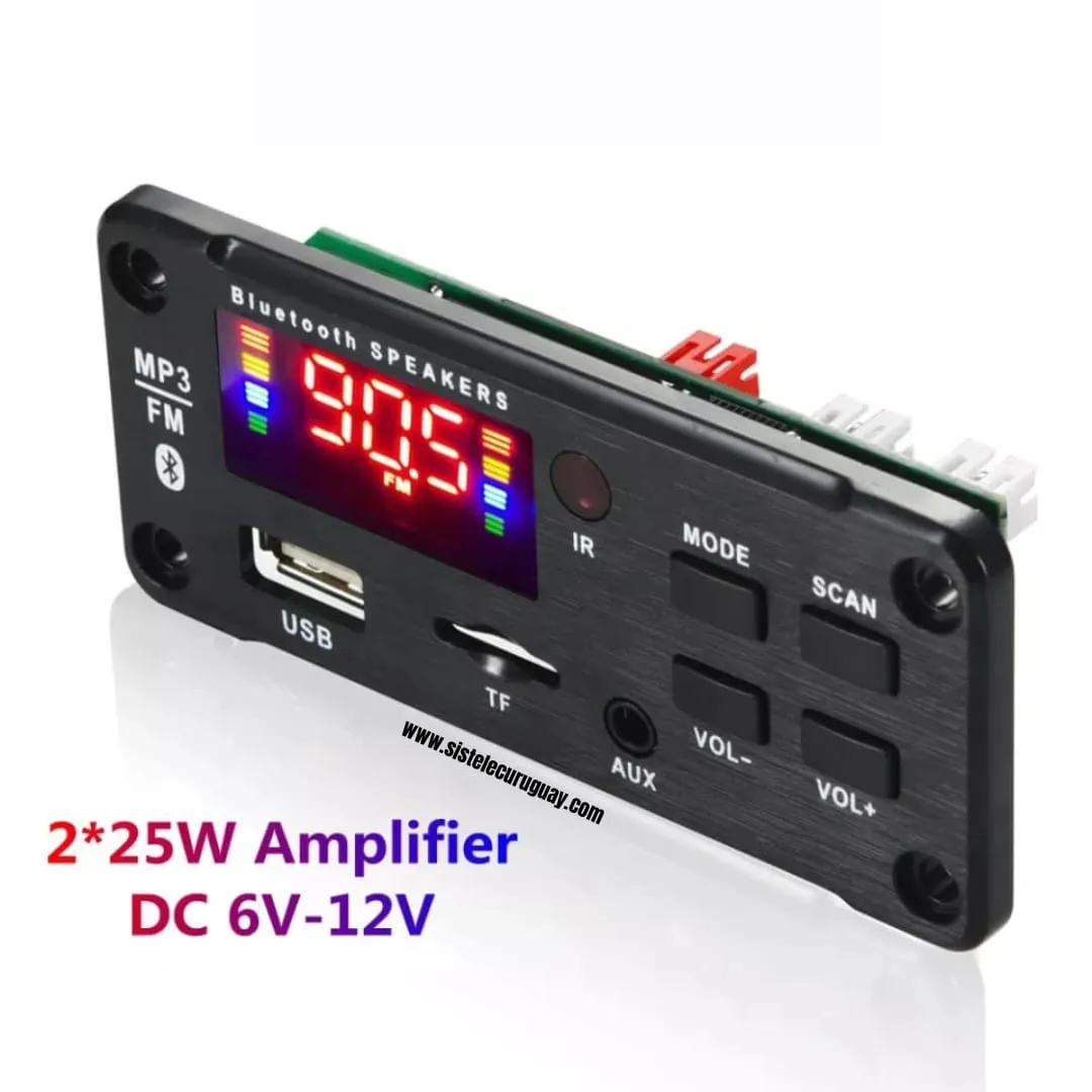 Modulo bluetooth amplificador