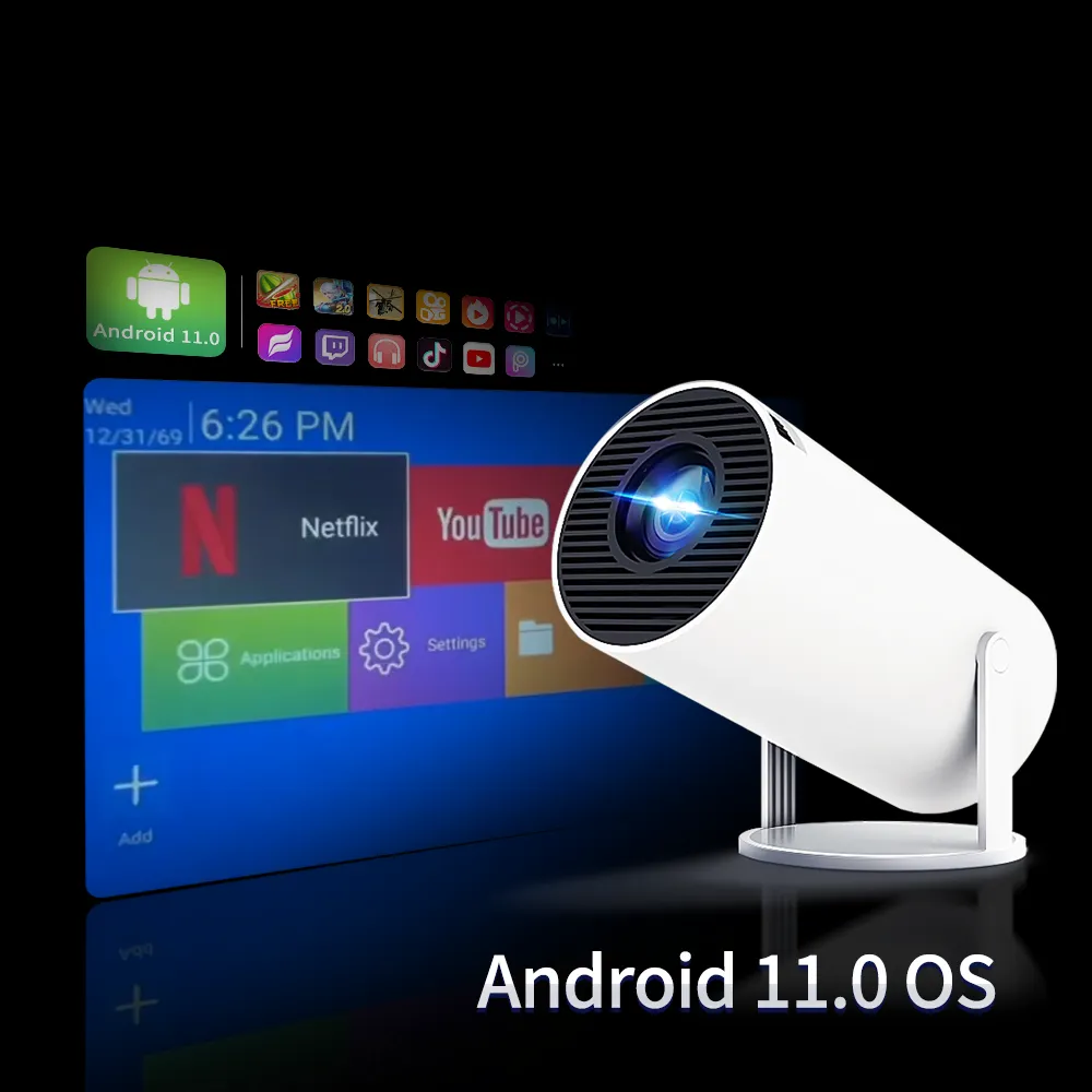 Proyector HY300 con Android 11.0