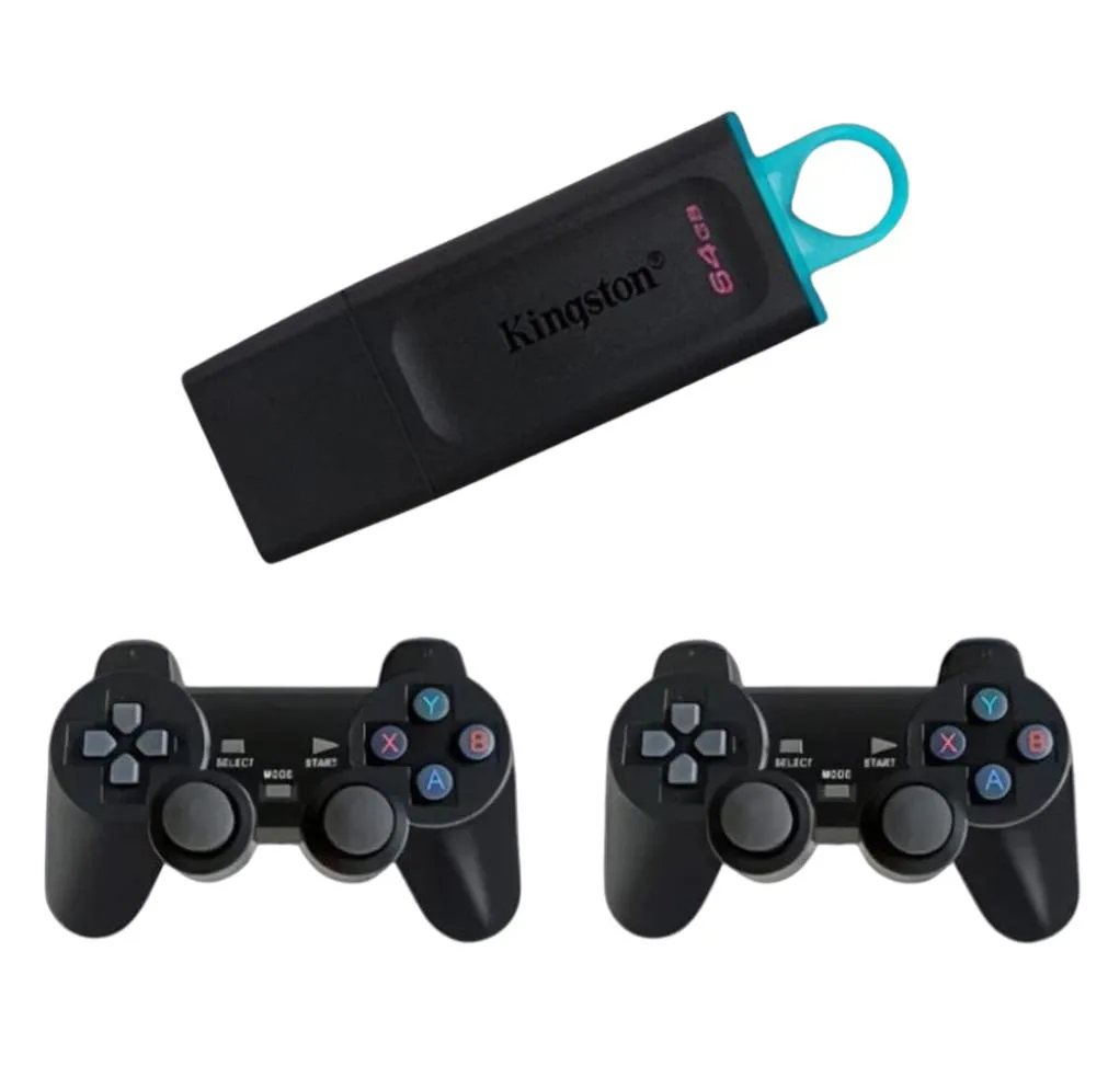 Pendrive Retro Gamer 64GB con +30.000 Juegos – Emuladores PSP, PS1, N64 y Dreamcast