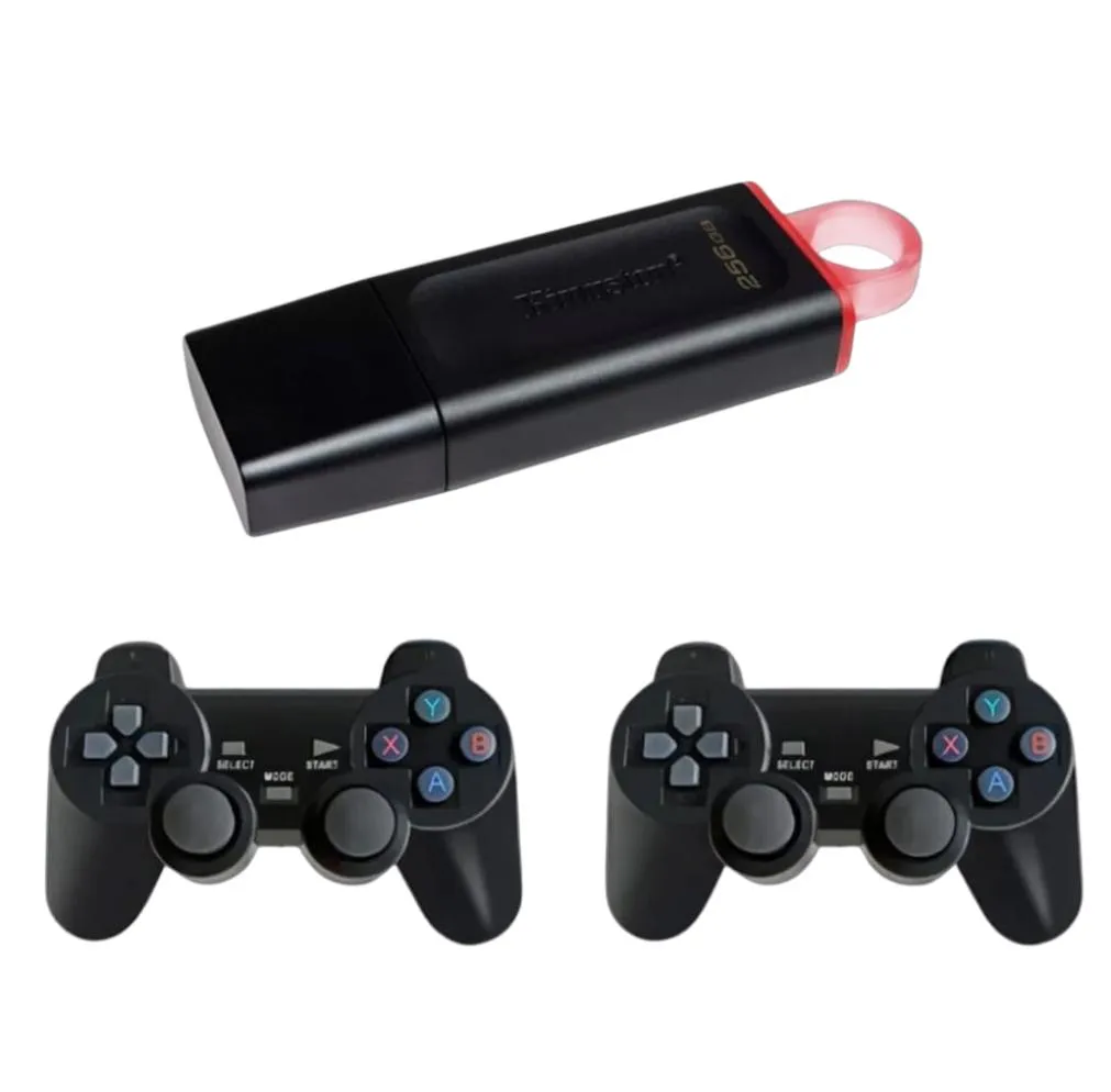 Pendrive Retro Gamer 256GB con +20.000 Juegos y Emulador PS2