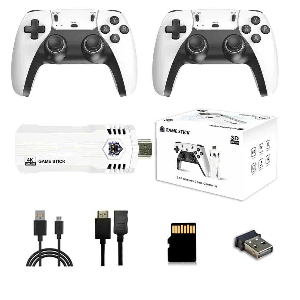 Game Stick X2 PLUS MAX con +55.000 Juegos, 40 Emuladores y microSD con 100 Juegos de PSP todos similares a PS2