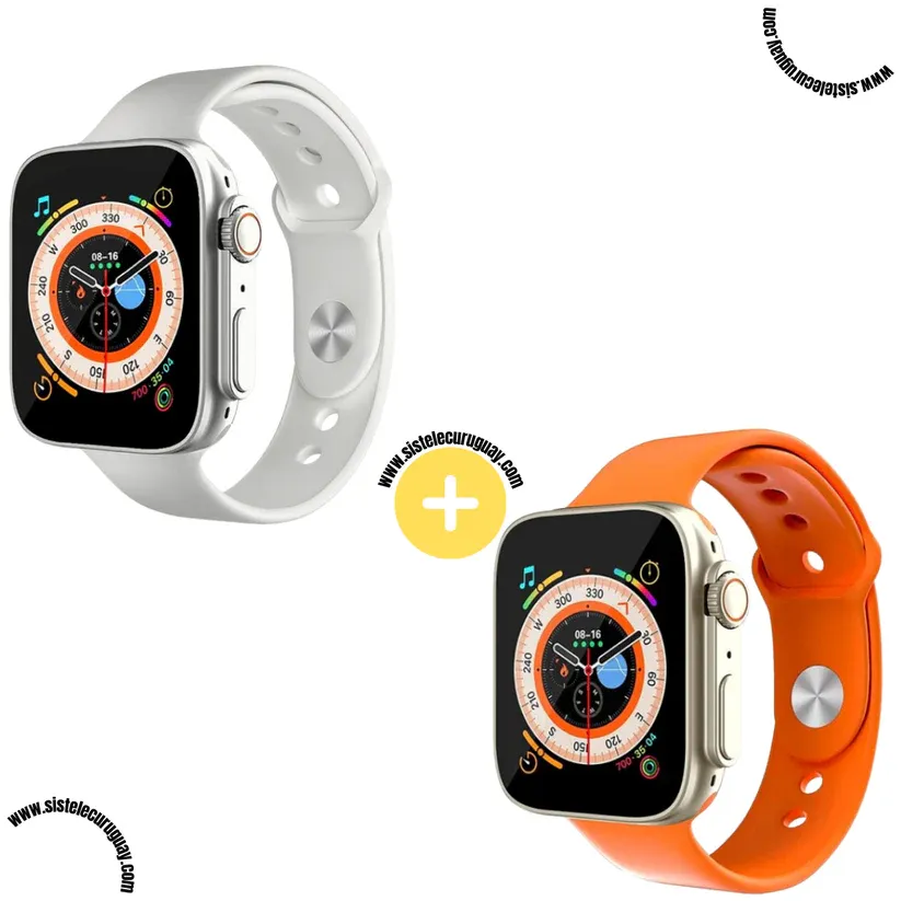 Pack x2 Smart Bracelet D20 Ultra con Monitor Cardíaco, Funciones Deportivas y Notificaciones | Compatible iOS y Android